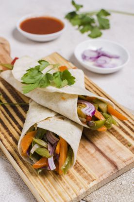Picture of Veggie Wrap Meal
